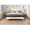 Image de Ensemble Matelas Sommier 180x200 cm - Sommier Blanc (en kit) - Vital Care Blanc
