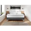Image de Pack lit complet 200x200 cm - Matelas + Sommier Gris (en kit) + 2 oreillers + Couette - Vital Spa Gris