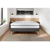Image de Ensemble Matelas Sommier 140x190 cm - Sommier Gris (en kit) - Vital Spa Gris