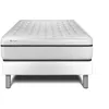 Image de Ensemble Matelas Sommier 90x190 cm - Sommier Blanc (en kit) - Vital Spa Blanc