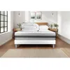 Image de Pack lit complet - Matelas 200x200 cm + Sommier tapissier à lattes (en kit) + 2 oreillers + Couette - Vitalspring Recover Blanc