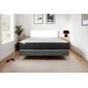 Image de Ensemble Matelas Sommier 160x200 cm - Sommier Gris (en kit) - Vitalmemo One Gris