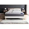Image de Pack lit complet 140x200 cm - Matelas + Sommier Blanc (en kit) + 2 oreillers + Couette - Actiflex Pl