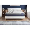 Image de Pack lit complet 140x200 cm - Matelas + Sommier Blanc (en kit) + 2 oreillers + Couette - Actilatex C