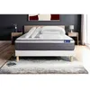 Image de Pack lit complet 180x200 cm - Matelas + Sommier Blanc (en kit) + 2 oreillers + Couette - Actilatex P