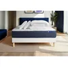 Image de Pack lit complet 140x190 cm - Matelas + Sommier Blanc (en kit) + 2 oreillers + Couette - Actimemo Sl
