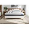 Image de Pack lit complet 180x200 cm - Matelas + Sommier Blanc (en kit) + 2 oreillers + Couette - Actimemo So