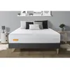 Image de Ensemble sommier matelas 180x200 Memo bio Mémoire de forme - Septnuits - Equilibré - A lattes - 26 cm - Gris
