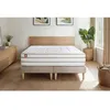 Image de Pack matelas LE DOUILLET 180x200cm Mémoire de forme BioVisco + double sommiers Beige + 2 oreillers + couette