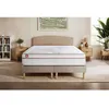 Image de Pack matelas LE PAISIBLE 160x200cm Mémoire de forme BioVisco + double sommiers Beige + 2 oreillers + couette