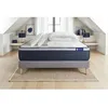Image de Pack lit complet 140x200 cm - Matelas + Sommier Gris (en kit) + 2 oreillers + Couette - Actiflex Max