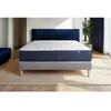 Image de Ensemble Matelas Sommier 140x200 cm - Sommier Gris (en kit) - Actiflex Sleep