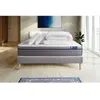 Image de Pack lit complet 200x200 cm - Matelas + Sommier Gris (en kit) + 2 oreillers + Couette - Actilatex Ze