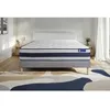 Image de Ensemble Matelas Sommier 160x200 cm - Sommier Gris (en kit) - Actilatex Ergo