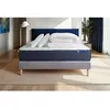 Image de Pack lit complet 160x200 cm - Matelas + Sommier Gris (en kit) + 2 oreillers + Couette - Actilatex Sl
