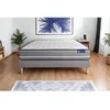 Image de Ensemble Matelas Sommier 180x200 cm - Sommier Gris (en kit) - Actilatex Pur