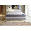 Image de Ensemble Matelas Sommier 200x200 cm - Sommier Gris (en kit) - ActiMemo Zen