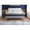 Image de Pack lit complet 180x200 cm - Matelas + Sommier Gris (en kit) + 2 oreillers + Couette - Actimemo Con
