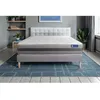 Image de Ensemble Matelas Sommier 180x200 cm - Sommier Gris (en kit) - Actimemo Relax