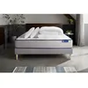 Image de Pack lit complet 160x200 cm - Matelas + Sommier Gris (en kit) + 2 oreillers + Couette - Actimemo For