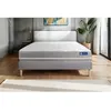 Image de Ensemble Matelas Sommier 200x200 cm - Sommier Gris (en kit) - Actimemo Touch