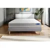 Image de Ensemble matelas Mémoire de forme ACTIMEMO TOUCH 140x190 3zones de confort + sommier KIT gris