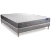 Image de Ensemble Matelas Sommier 120x190 cm - Sommier Gris (en kit) - Actiflex Dream