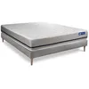 Image de Ensemble matelas 120x200 ACTIFLEX SOFT 3zones de confort + sommier KIT gris