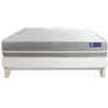 Image de Ensemble matelas Ressorts ensachés ACTIFLEX TOUCH 120x190 3zones de confort + sommier KIT blanc