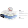 Image de Ensemble Matelas Sommier 120x200 cm - Sommier Blanc (en kit) - Actimemo Confort