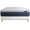 Image de Ensemble matelas Mémoire de forme ACTIMEMO MAX 120x190 cm Maxi épaisseur 7zones de confort + sommier