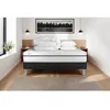 Image de Pack lit complet 180x200 cm - Matelas + Sommier Noir (en kit) + 2 oreillers + Couette - Vital Spa Noir