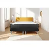 Image de Ensemble Matelas Sommier 200x200 cm - 2 Sommiers Noir - Vitalpower Noir
