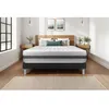 Image de Ensemble Matelas Sommier 160x200 cm - Sommier Noir (déjà monté) - Vitalspring Recover Noir