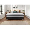 Image de Ensemble Matelas Sommier 140x190 cm - Sommier Noir (déjà monté) - Vitalspring Recover Noir