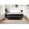 Image de Ensemble Matelas Sommier 140x200 cm - Sommier Noir (en kit) - Vitalmemo One Noir