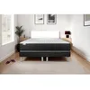Image de Ensemble Matelas Sommier 180x200 cm - 2 Sommiers Noir - Vitalmemo One Noir