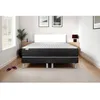 Image de Ensemble Matelas Sommier 2x80x200 cm - Vitalmemo One Noir