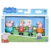 Image de Lheure des Glaces pour Peppa Pig et sa famille - 4 Figurines personnages - Set Coffret Jouet mini univers Fille + carte animaux
