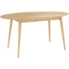 Image de Table ovale 6 personnes en bois clair 150 cm - Eddy - Rendez-Vous Déco