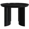 Image de Table basse ronde noire en bois de manguier D60 cm - Blake - Rendez-Vous Déco