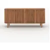 Image de Buffet en bois dacacia 4 portes - Paola - Maison Pavane