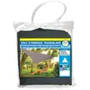Image de Voile dombrage triangulaire - TERRE JARDIN - Gris - Polyester - Décoratif - Garantie 2 ans - Poids 0.9 kg