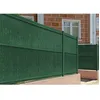 Image de Kit lamelles occultantes PVC 4m CINTO H.170cm Vert - avec clips et profil de finition