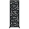 Image de Lot de 3 Panneaux Décoratifs - Casanoov - SUNNY - H.160cm - Noir - Motifs intégral