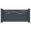 Image de Clôture - Casanoov - LIFE - 19m H.90cm - Gris Anthracite - Aluminium