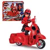 Image de Scooter Miraculous Switchn go + poupée articulée Ladybug Lucky Charm BANDAI 26 cm - P50668