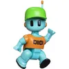 Image de Figurine articulée - BANDAI - Stumble Guys - Robot Guy - 11 cm - Avec stickers
