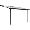 Image de Toit terrasse ALUMINIUM HABRITA avec rideau dombrage extensible - 921 m² - gris anthracite