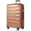 Image de Valise rigide 85cm Nice - BEMON - Rose - ABS - 4 roues - TSA - 130/142 L